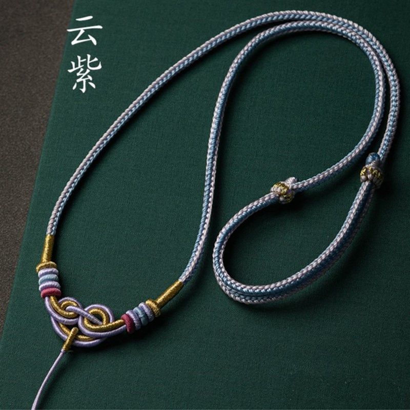 全手工吊坠绳子挂脖编织绳项链绳男女挂绳民族风BG-037 - 图3