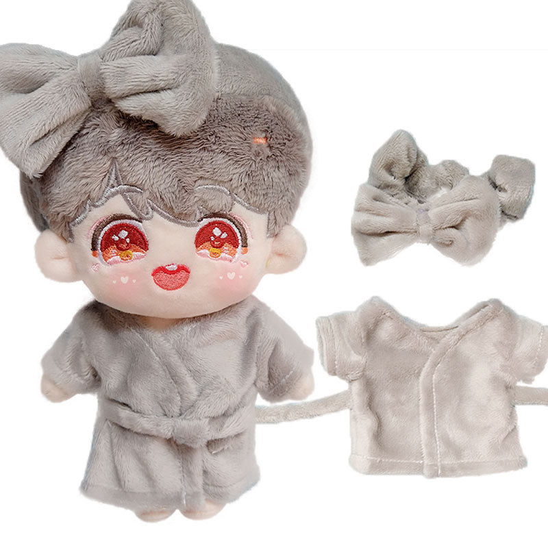 现货15CM娃衣20CM浴袍睡衣10厘米棉花玩偶娃娃衣服韩国40CM娃衣,淘宝优惠券,粉丝福利购,淘宝优惠卷