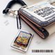 Waterproof and wear-resistant cute cartoon coin wallet ID bag