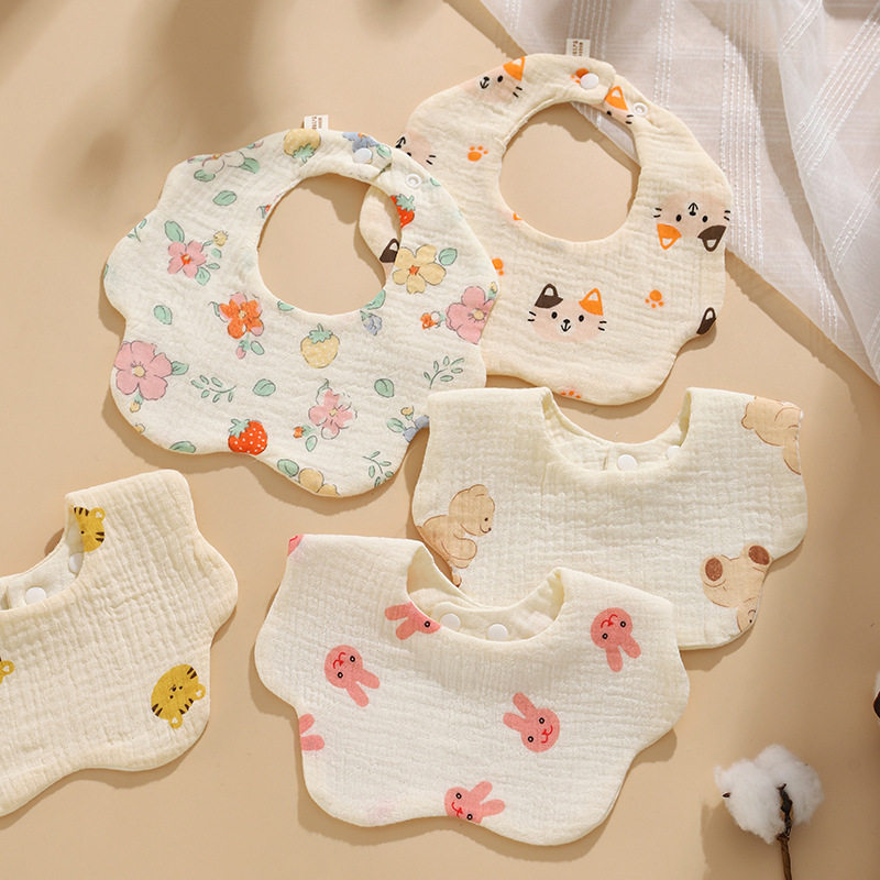 口水巾婴儿a类围嘴纯棉纱布透气宝宝防吐奶360度新生儿围兜男女,淘宝优惠券,粉丝福利购,淘宝优惠卷