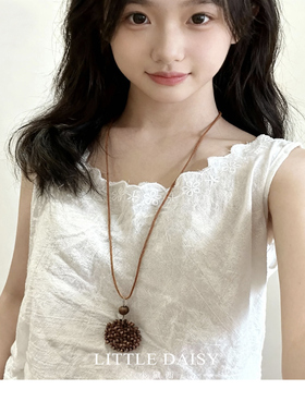 「小黛西」复古波西米亚木珠项链