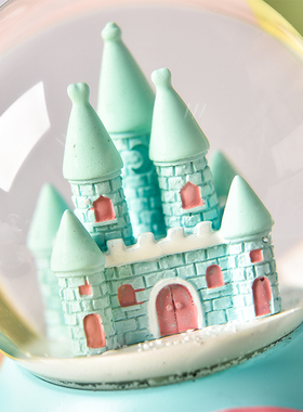 水晶球摆件音乐盒八音盒送女孩生日礼物闺蜜朋友女友创意圣诞礼品