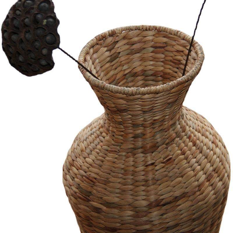 供应草编花瓶藤编水葫芦草花瓶摆件手工饰品一手,淘宝优惠券,粉丝福利购,淘宝优惠卷