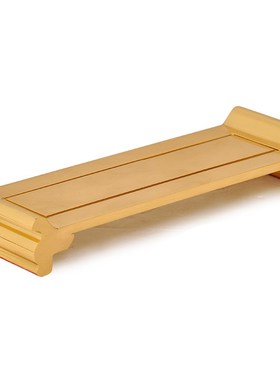 铜贡台摆件佛前用品圣水供杯底座摆件案桌水杯铜贡台供台座敬台