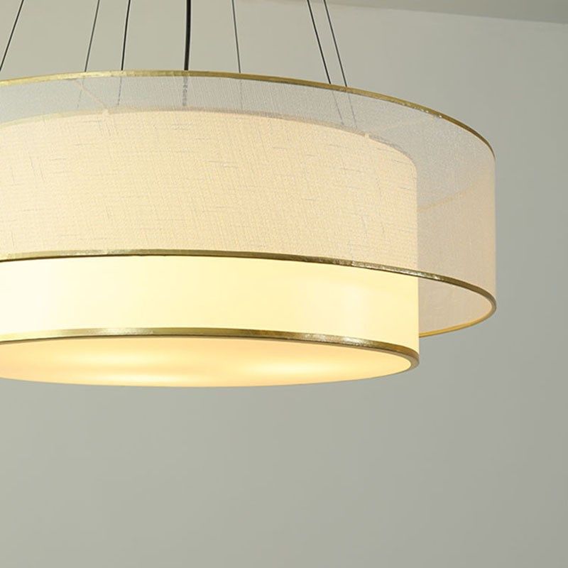 新中式圆形吊灯中国风客厅卧室书房餐厅灯禅意茶室工程布艺灯具,淘宝优惠券,粉丝福利购,淘宝优惠卷