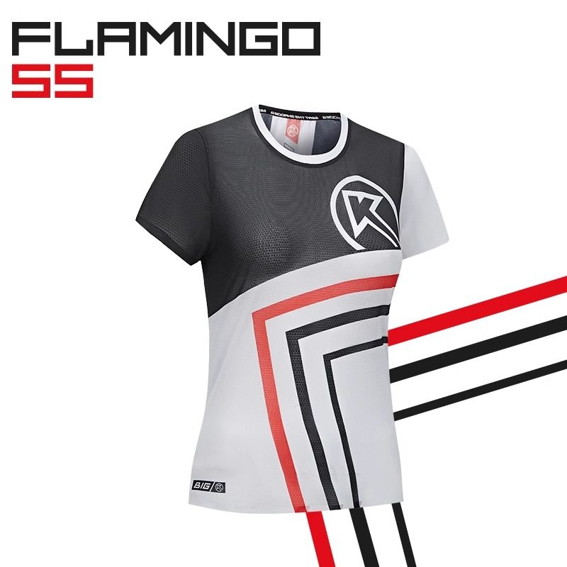 BIGK大K 官方旗舰店flamingo ss女马拉松跑步运动速干透气短袖T恤,淘宝优惠券,粉丝福利购,淘宝优惠卷