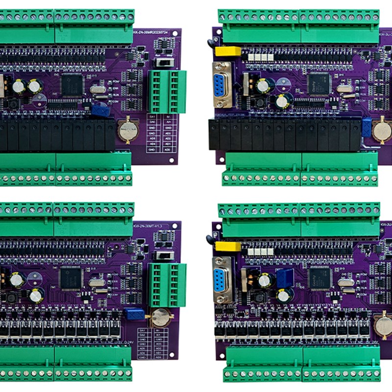 PLC工控板国产兼容FX2NFX3U可编程逻辑控制器带模拟量高速脉冲 - 图2
