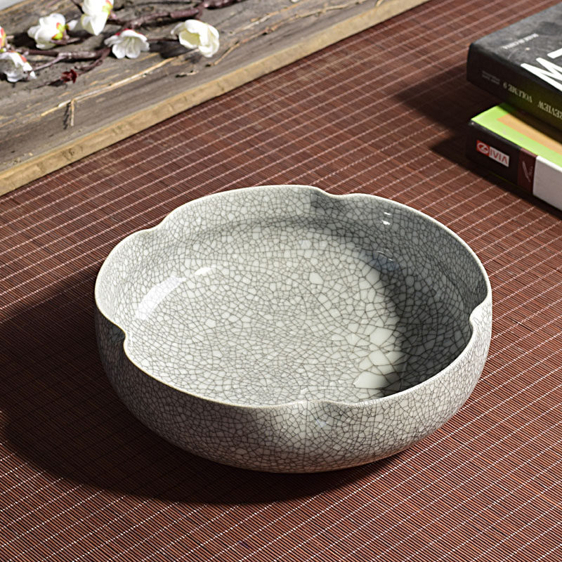 无孔水仙花花盆陶瓷铜钱草水培睡莲一叶莲碗莲水养专用盆缸大口径,淘宝优惠券,粉丝福利购,淘宝优惠卷