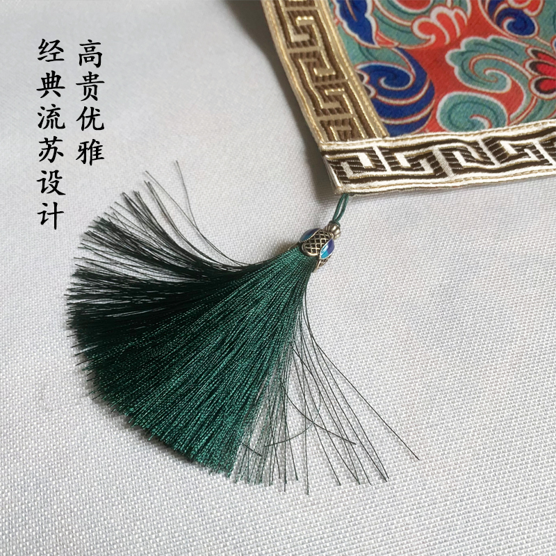 床头柜盖布中式茶几桌布家具遮盖防灰尘冰箱电视机防尘罩盖巾桌垫 - 图2