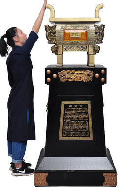 落地鼎摆件大型工艺品店铺公司开业礼品办公室别墅大堂摆设装饰品