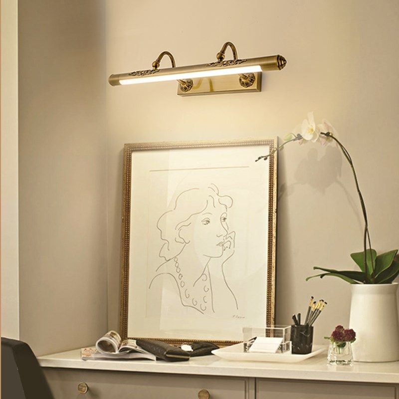 美式镜灯LED欧式镜前灯防潮卫生间防锈复古镜柜灯梳妆台化妆壁灯,淘宝优惠券,粉丝福利购,淘宝优惠卷