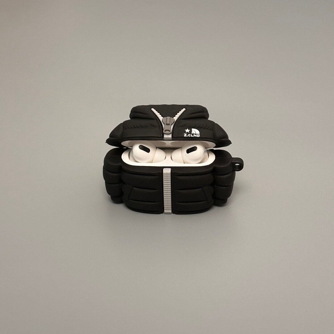 可爱羽绒服适用airpodspro2韩系保护套airpods3保护ins风aipods4苹果不撞壳蓝牙耳机套airpod光面ipod软壳Pro,淘宝优惠券,粉丝福利购,淘宝优惠卷