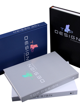 ins风拍摄可翻页外文大号道具书