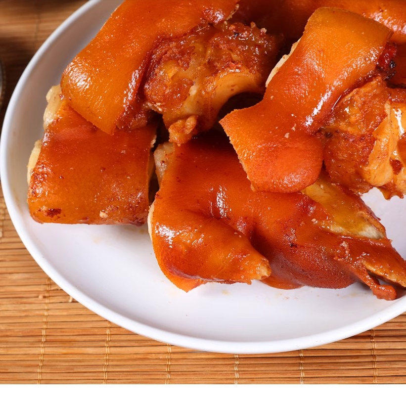 杏坛酱卤猪蹄开袋即食500g山东特产有筋有肉卤猪脚卤味熟食保鲜,淘宝优惠券,粉丝福利购,淘宝优惠卷