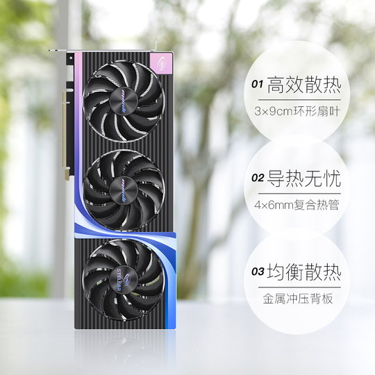 Renaissance GeForce RTX 5070 OC 12GB interstellar desktop computer host independent graphics card