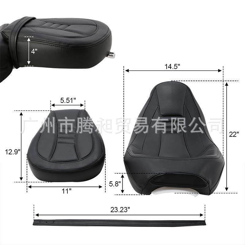适用哈雷街道滑翔公路滑翔路王双灯滑翔改装前后坐垫座椅15-20,淘宝优惠券,粉丝福利购,淘宝优惠卷