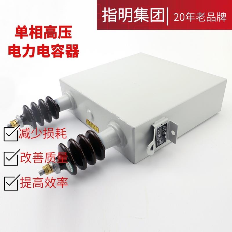 指明集团单相高压电力电容器BFM11√3-100-1W高压并联电容器12kv - 图1
