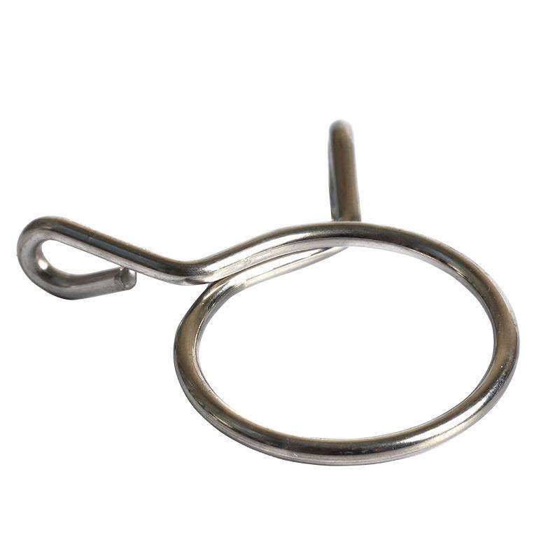 伊兰304不锈钢弹簧单钢丝卡箍手捏快装式卡扣水管管夹直销,淘宝优惠券,粉丝福利购,淘宝优惠卷