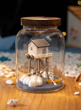 阿楹 创意可爱高颜值小夜灯 客厅玄关柜桌面装饰品摆件女生日礼物