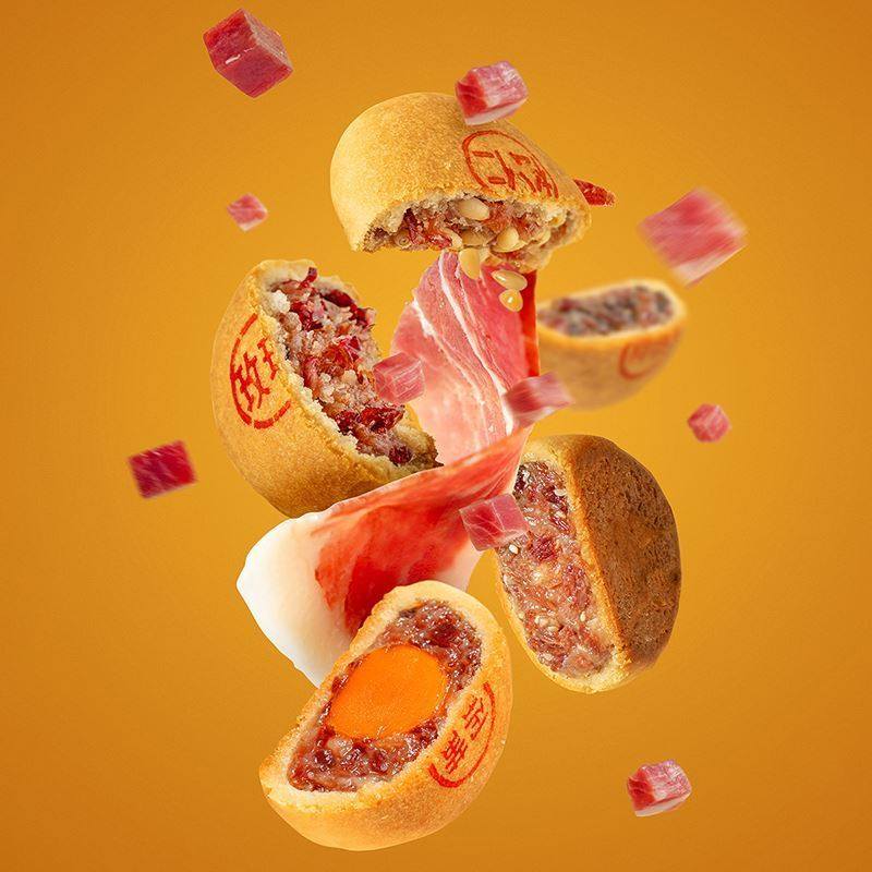 嘉华经典原味云腿小饼云南火腿饼云南滇式蛋黄云腿月饼玫瑰礼盒装,淘宝优惠券,粉丝福利购,淘宝优惠卷