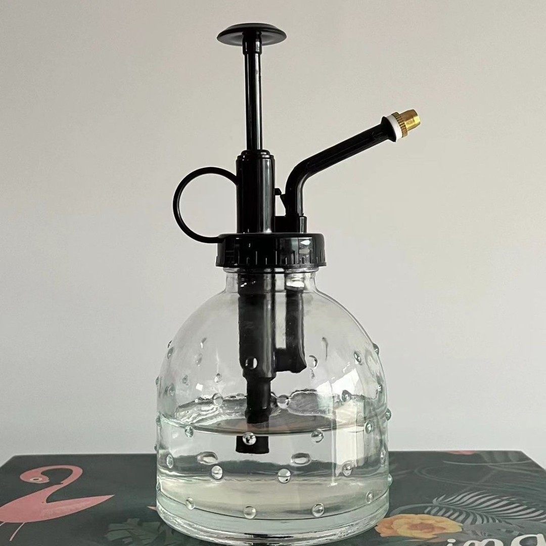 中古风圆点简约玻璃罐黑色家用小型玻璃储水花瓶,淘宝优惠券,粉丝福利购,淘宝优惠卷