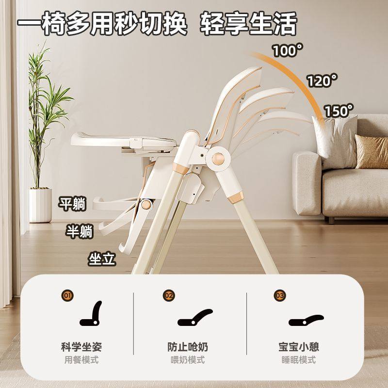 宝宝餐椅/秋千椅多功能婴儿可折叠椅子家用座椅儿童便携吃饭餐桌,淘宝优惠券,粉丝福利购,淘宝优惠卷