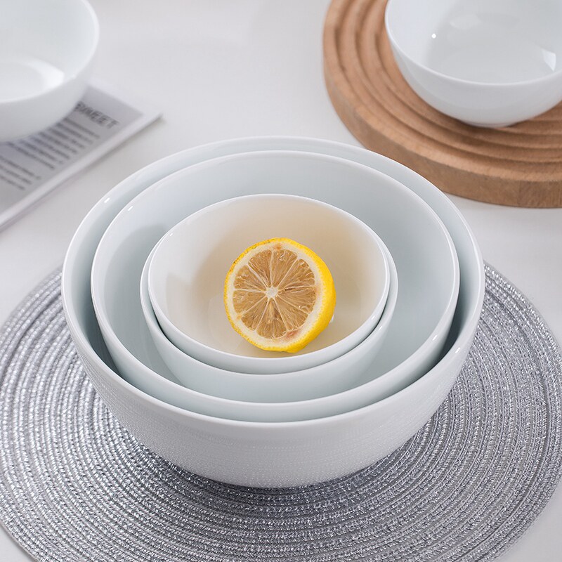 家用饭碗面碗汤碗2025年新款景德镇高白瓷陶瓷餐具釉下彩加厚防烫