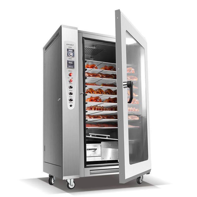 全自动大型商用烟熏炉烘干机熏豆干熏烤红肠节能熏腊肉腊肠肉制品,淘宝优惠券,粉丝福利购,淘宝优惠卷