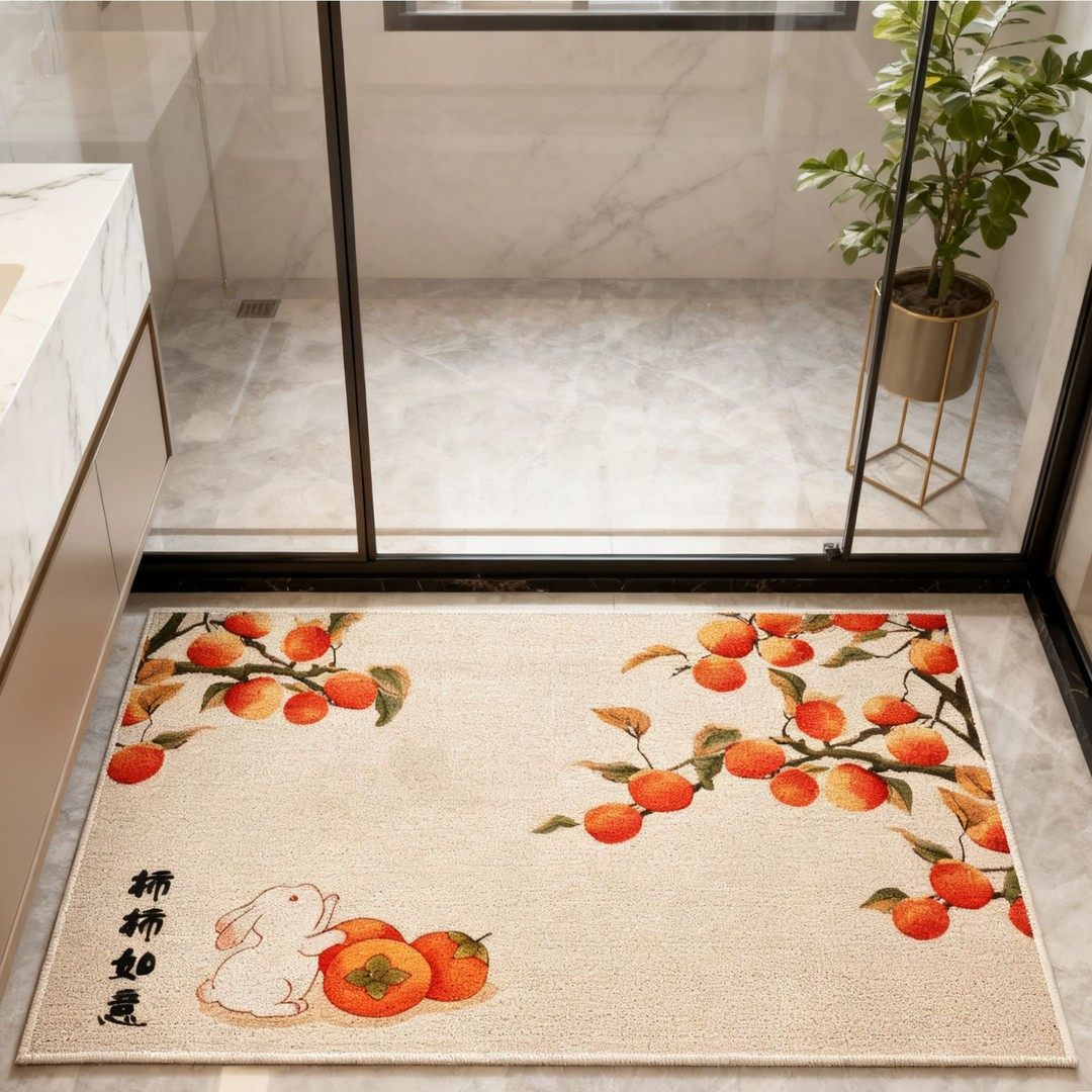 三合一浴室地垫吸水防滑速干仿亚麻地垫家用卫生间厕所洗手间门口,淘宝优惠券,粉丝福利购,淘宝优惠卷