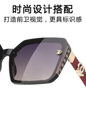 GENIUS MAIDEN女款墨镜防紫外线时尚百搭不挑脸型修颜方框夏季潮