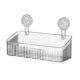 Suction cup storage rack without punching wall hanger bathroom bathroom sink kitchen storage box bathroom storage box