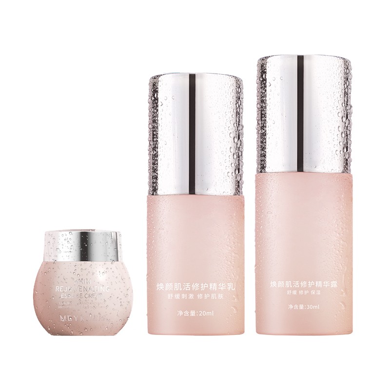 MEYRUEiS焕颜肌活修护水乳保湿滋润舒缓修护精华水乳小华坨刘老思 - 图3