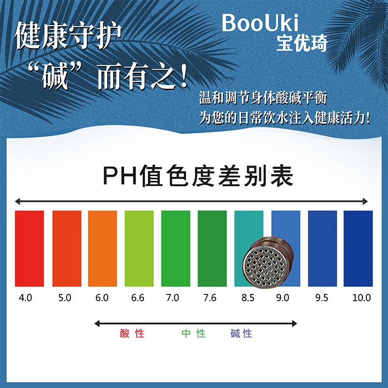 Boouki宝优琦天然矿石微元素发射芯活氢碱化小分子直饮 - 图1