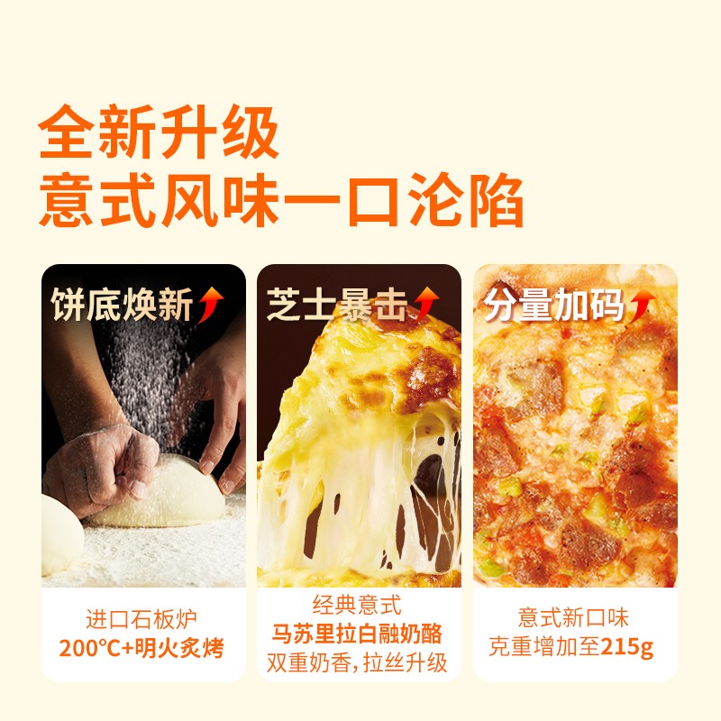 东方甄选自营披萨榴莲等7种口味空气炸锅半成品加热早餐速食美食 - 图0