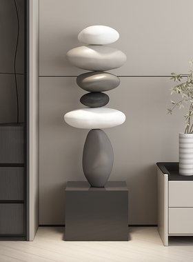 高档时来运转大型落地摆件客厅沙发电视柜旁家居饰品创意乔迁礼物