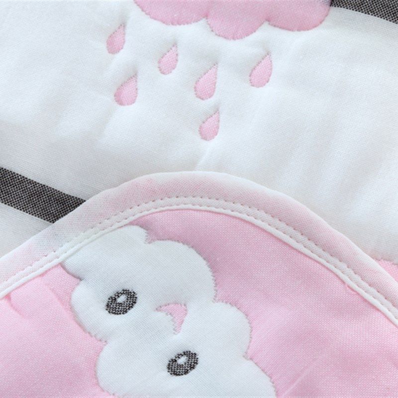 10层秋冬加厚儿童棉被宝宝抱被纱布柔软盖毯2斤加大1.2*1.5米,淘宝优惠券,粉丝福利购,淘宝优惠卷