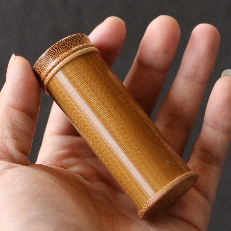 精品纯手工制作天然老玉竹小号牙签筒竹雕精磨牙签盒小罐子一泡茶,淘宝优惠券,粉丝福利购,淘宝优惠卷