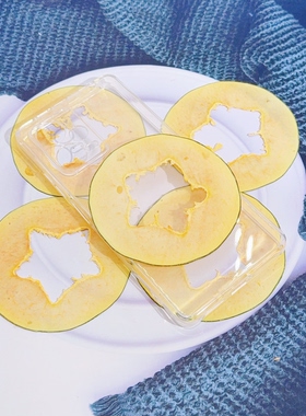 真水果木瓜切片压花标本DIY