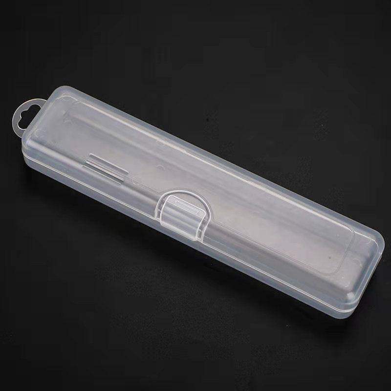 小红书同款化妆刷收纳盒透明带盖随身便携防尘简约无印风眉笔收纳,淘宝优惠券,粉丝福利购,淘宝优惠卷