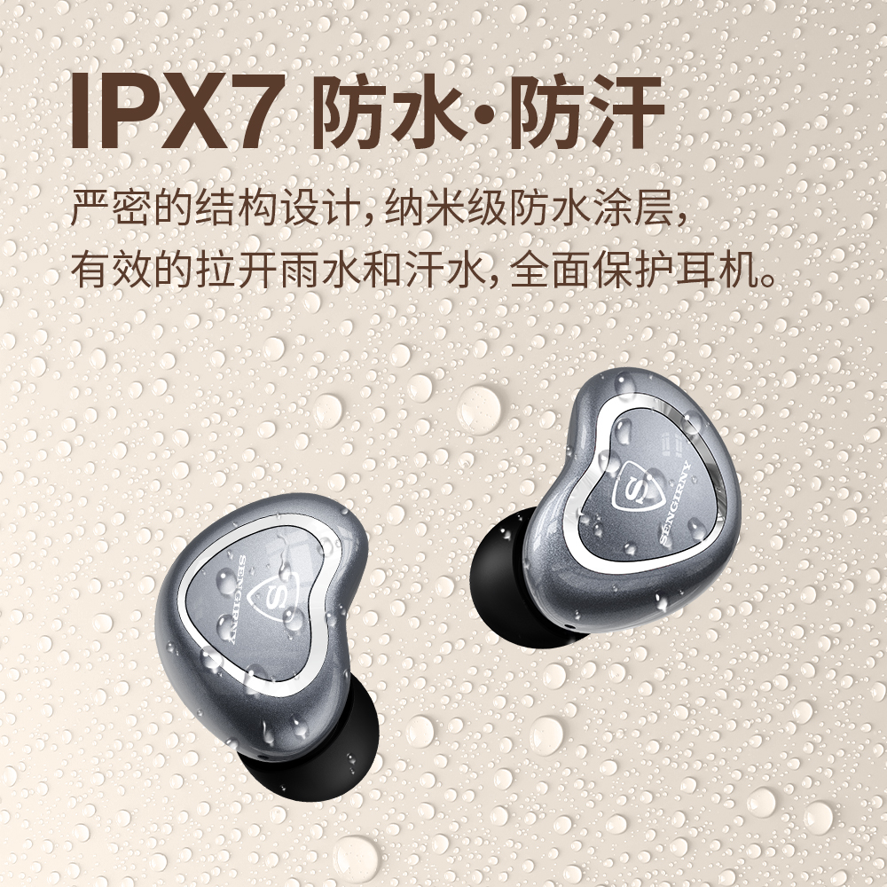 True Wireless Noise Canceling Bluetooth Headphones