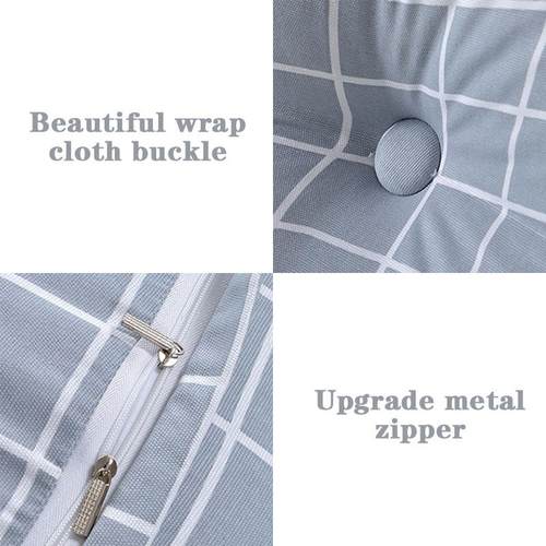 可拆洗床头靠垫大靠背榻榻米沙发靠枕护腰枕三角靠垫抱枕家居软饰 - 图1