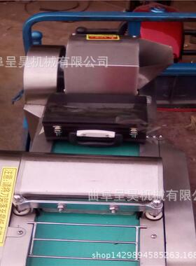 660型多功能传送带黄瓜年糕切圆片机尺寸能调价格低直销广东