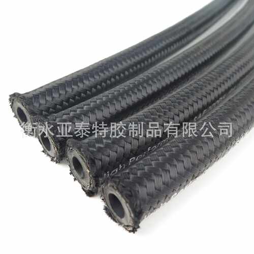 CIIR橡胶高压钢丝编织外覆棉线大巴车冷却系统J2064 TypeB空调管 - 图1