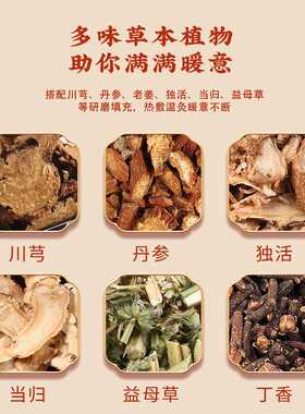 艾灸宝 电加热家用艾草热敷包无烟随身灸艾草暖腹家用办公艾灸宝
