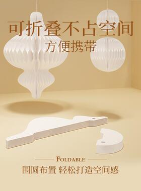 十八纸空中挂饰流珠吊饰天花板吊顶装饰品客厅商场橱窗吊坠装饰件