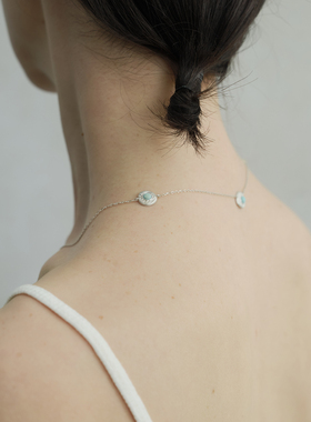 LOOM Ripple漾·多色项链925银小众设计师精致高级感吊坠百搭轻奢