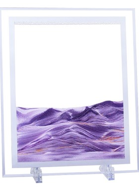 创意液体解压艺术流沙画沙漏摆件办公室桌面客厅装饰品女生日礼物