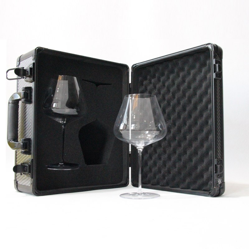 超薄杯壁水晶红酒杯家用大容量勃艮第葡萄酒杯细杆酒杯收纳包套装 - 图3