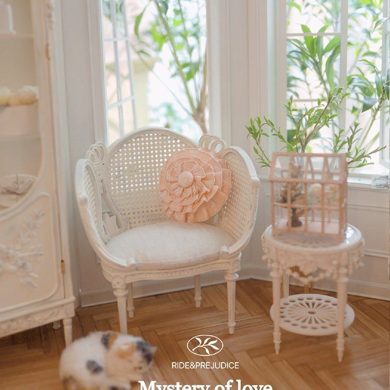 微观臻慕  6分藤编系列+复古雕花玻璃柜微缩娃屋家具,淘宝优惠券,粉丝福利购,淘宝优惠卷