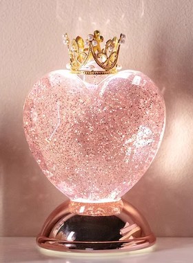 威弗列德情侣浪漫爱心创意氛围灯结婚生日礼物少R女床头装饰情人